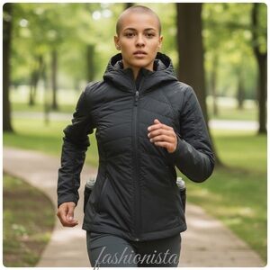 LULULEMON Another Mile Jacket Black Sz.8 Primaloft